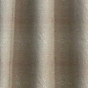 COSTA - Mintás szatén dekorfüggöny, 140 cm, bézs pöttyös