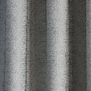 ENZO - Modern, fémes színhatású dekorfüggöny, 140 cm, szürke