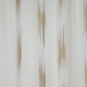 FELIPE -Szablé, ólomzsinóros, fényáteresztő függönyanyag, 300 cm, arany