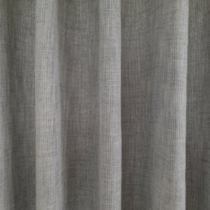 GLOSSY - Fémszál beszövéses, rácsos szövésű, natúr hatású fényáteresztő függönyanyag, 300 cm, bézs