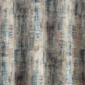 JONA - Dimout anyagú dekor függöny, modern, koptatott színes mintával, 145 cm, bézs