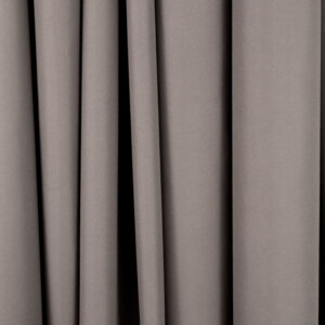 KONTICH  FR - Lángálló dekorfüggöny, black out., 290 cm, drapp