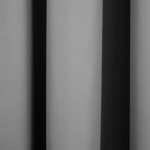 KONTICH  FR - Lángálló dekorfüggöny, black out., 290 cm, szürke