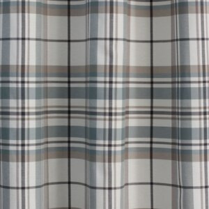 LARSON - 30-60% közepes árnyékolást nyújtó, vízleperegető, sötétítő anyag, 180 cm, antracit-drapp kockás