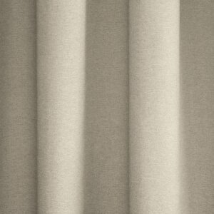 LEROY FR - Lángálló blackout. Sötétítő függöny, 140 cm, drapp