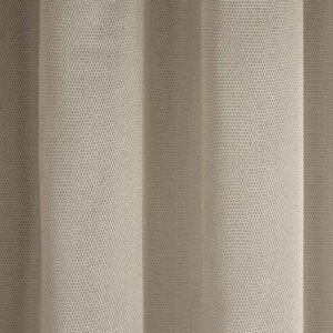 MENTA - Hálós jellegű, egyszínű, fényáteresztő függöny, 300 cm, drapp