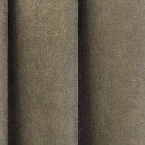 RAMON - Egyszínű, bársonyos jacquard, elegáns sötétítő függöny, gazdag színválasztékban, 280 cm, szürkésbarna