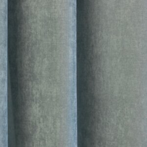 RAMON - Egyszínű, bársonyos jacquard, elegáns sötétítő függöny, gazdag színválasztékban, 280 cm, szürke