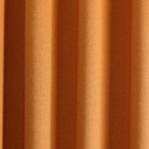 RIMINI - Szolidan elegáns, exkluzív megjelenésű, egyszínű, sűrű szövésű textil sötétítő függöny, 300 cm, narancs
