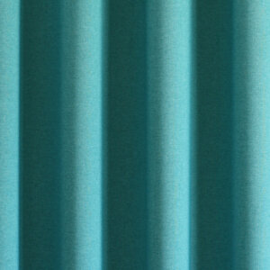 RIMINI - Szolidan elegáns, exkluzív megjelenésű, egyszínű, sűrű szövésű textil sötétítő függöny, 300 cm, türkizkék