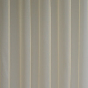 RIVA - Egyszínű,  fényáteresztő organza függöny, ólomzsinóros, 295 cm, krém
