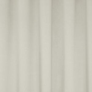 SAMUEL  FR - Lángmentes és tűzálló függöny, dim out anyag 100% fényzáró, 300cm magas forgatható anyag, törtfehér