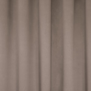 SAMUEL  FR - Lángmentes és tűzálló függöny, dim out anyag 100% fényzáró, 300cm magas forgatható anyag, szürke