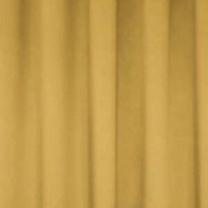 SAMUEL  FR - Lángmentes és tűzálló függöny, dim out anyag 100% fényzáró, 300cm magas forgatható anyag, mustár