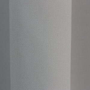 SARONNO - Anyagában mintás, egyszínű, vászon dekoranyag, 340 cm, vastag, törtfehér