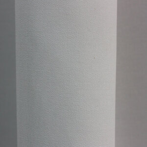 SARONNO - Anyagában mintás, egyszínű, vászon dekoranyag, 340 cm, vastag hófehér