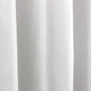 SHARON - Fényáteresztő függöny, ólomzsinórral, 180 cm, fehér