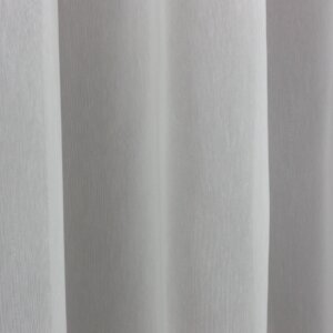 SHARON - Fényáteresztő függöny, ólomzsinórral, 180 cm, törtfehér