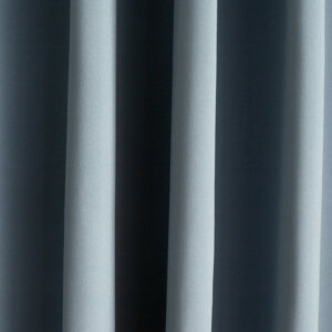 SKY FR - Égéskésleltetett, elegáns taiwani, egyszínű sötétítő függöny, 150 cm, világoskék