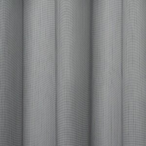 SYLVIA - Szablé, átlátszó, egyszínű, fényáteresztő függöny, 300 cm, szürke