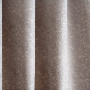 VILLIAM - Egyszínű, mosott hatású, prémium minőségű dekorszövet, 140 cm, drapp