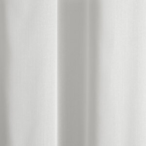WILLOW - Fényáteresztő, egyszínű függöny, 300 cm, hófehér