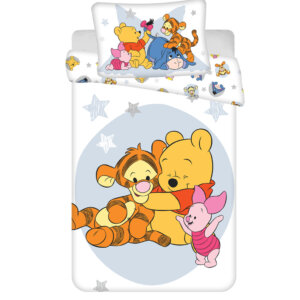 Disney Micimackó Stars gyerek, ovis ágyneműhuzat 100×135 cm, 40×60 cm