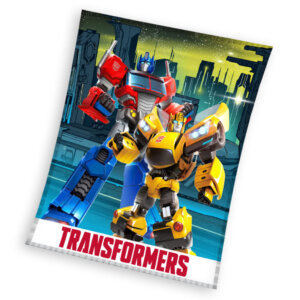 Transformers Cybercore coral fleece polár takaró 130x160cm