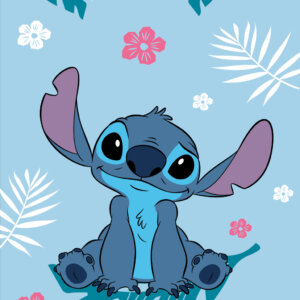 Disney Lilo és Stitch, A csillagkutya Blue polár takaró 100x150cm