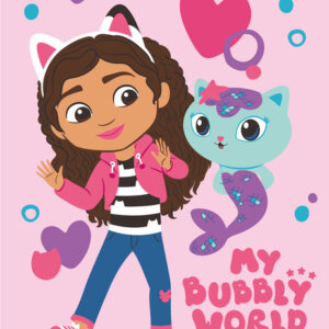 Gabi babaháza Bubbly World polár takaró 100x150cm