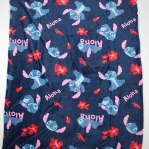 Disney Lilo és Stitch, A csillagkutya Aloha flanel takaró 110x150cm