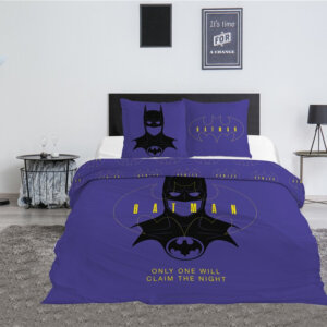 Batman Claim the Night dupla, kétszemélyes ágyneműhuzat 240×220cm, 65x65 cm