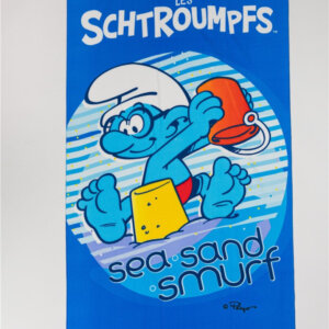 Hupikék törpikék Sea Sand fürdőlepedő, strand törölköző 70x140cm (Fast Dry)