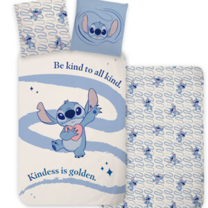 Disney Lilo és Stitch, A csillagkutya Kindness gyerek, ovis ágyneműhuzat 100×135 cm, 40×60 cm