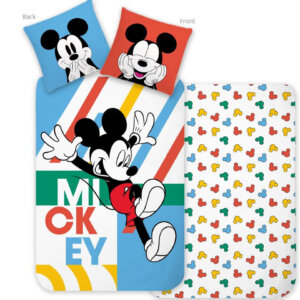 Disney Mickey Jump ágyneműhuzat 140×200cm, 70×90 cm