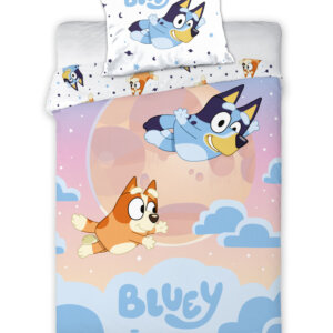 Bluey Dream Flight ágyneműhuzat 140×200cm, 70x90 cm