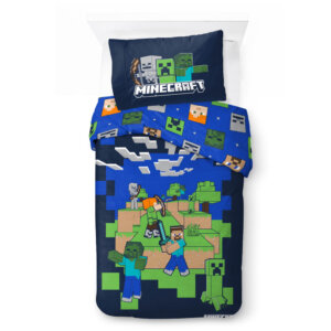 Minecraft I Got Your Back ágyneműhuzat 140×200cm, 70×90 cm
