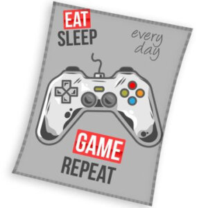 Gamer Repeat polár takaró 150x200cm