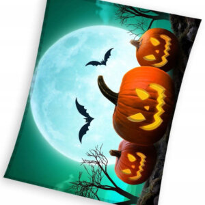 Halloween Moon coral fleece polár takaró 150x200cm