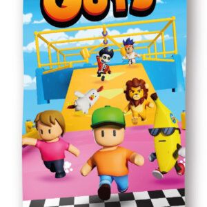 Stumble Guys Game World fürdőlepedő, strand törölköző 70x140cm (Fast Dry)