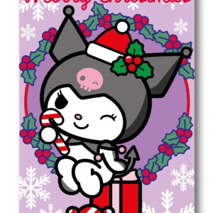 Hello Kitty Kuromi Karácsonyi polár takaró 100x140cm