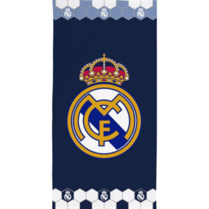 Real Madrid Hexa Design fürdőlepedő, strand törölköző 70x140cm (Fast Dry)