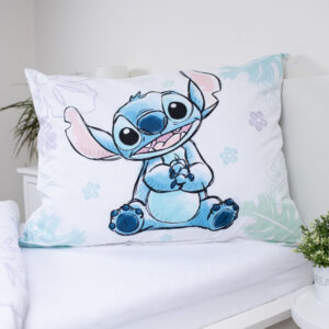 Disney Lilo és Stitch, A csillagkutya Ohana White ágyneműhuzat 140×200cm, 70×90 cm