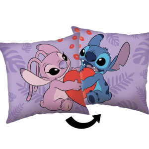 Disney Lilo és Stitch, A csillagkutya Kiss párna, díszpárna 40x40cm