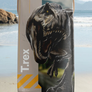 Jurassic World T-Rex fürdőlepedő, strand törölköző 70x140cm