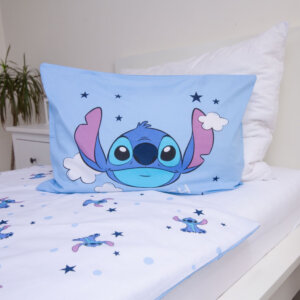 Disney Lilo és Stitch, A csillagkutya Clouds gyerek, ovis ágyneműhuzat 100×135 cm, 40×60 cm