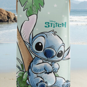 Disney Lilo és Stitch, A csillagkutya Tropical Cutie fürdőlepedő, strand törölköző 70x140cm (Fast Dry)