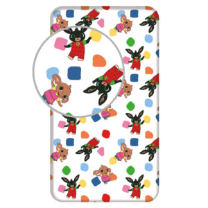 Bing Playing Together gumis lepedő 90x200 cm