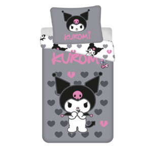 Hello Kitty Kuromi ágyneműhuzat 140×200cm, 70×90 cm