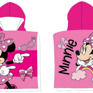 Disney Minnie Fashion Fun strand törölköző poncsó 50x100 cm (Fast Dry)
